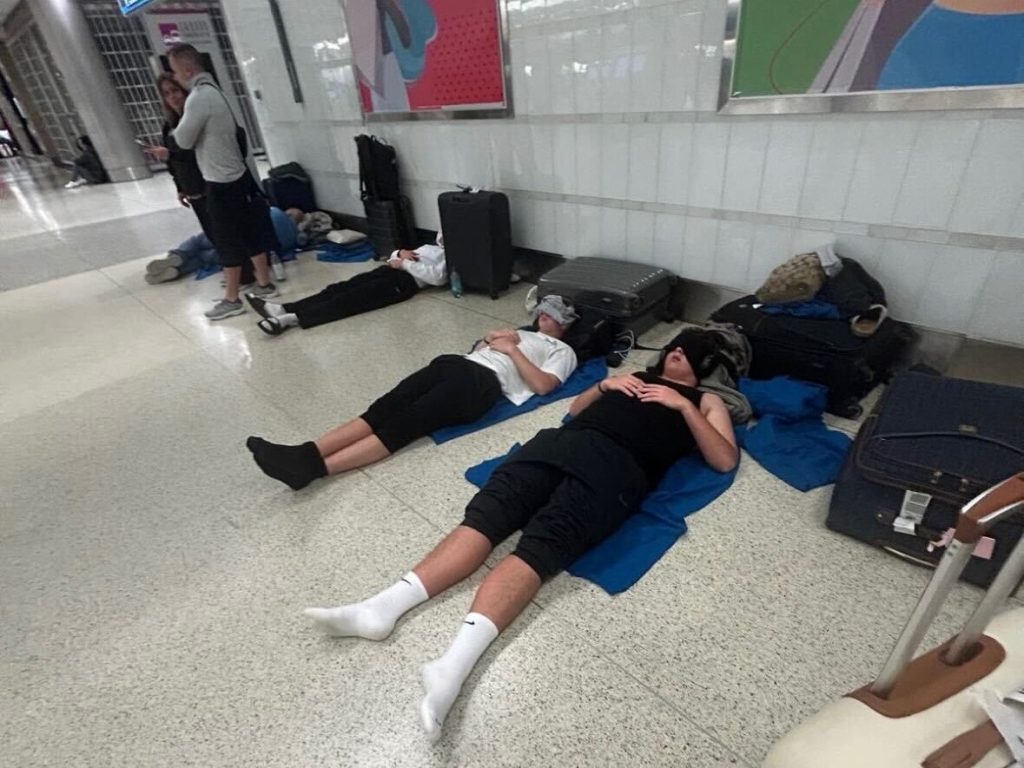 London airport fire ruins Broward students' trip to Greece