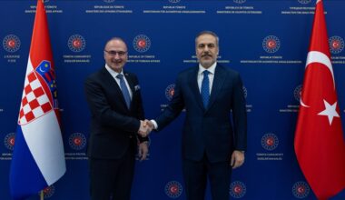 Türkiye holds great importance 'geostrategically': Croatian foreign minister