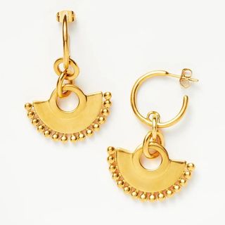 Missoma Zenyu Fan Chandelier Hoops