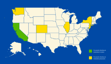 These states are picking up the corporate climate disclosures slack