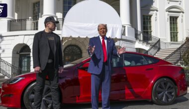 Trumps Werbeaktion für Tesla: Späte Rache für Musk