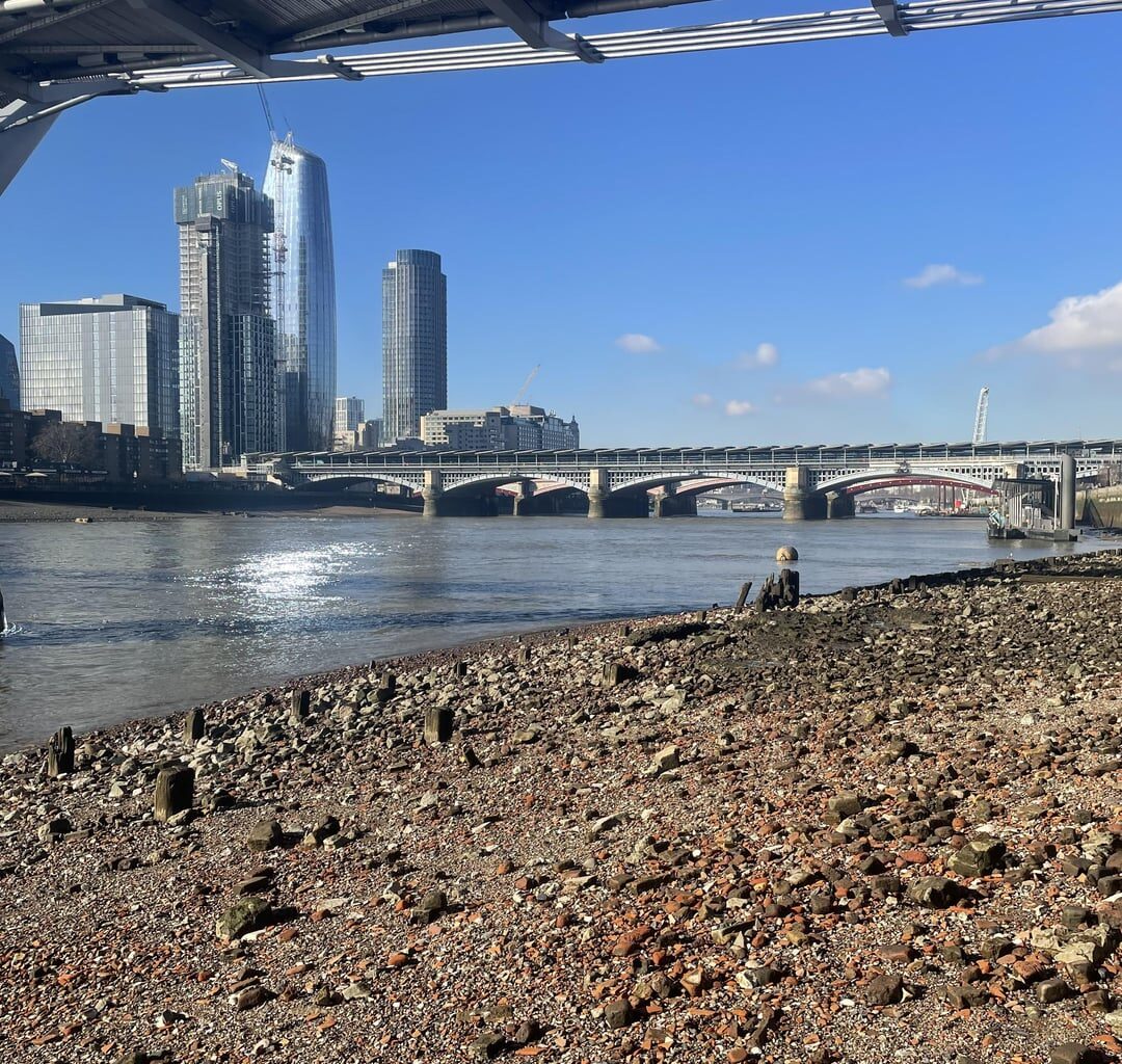 Exploring the banks of the River Thames for the first time as born & raised Londoner