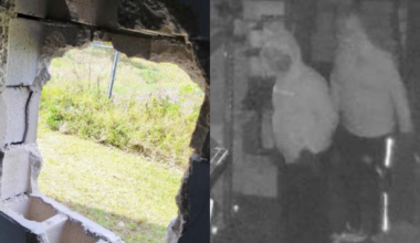 Burglars cut through concrete wall of Sanford business