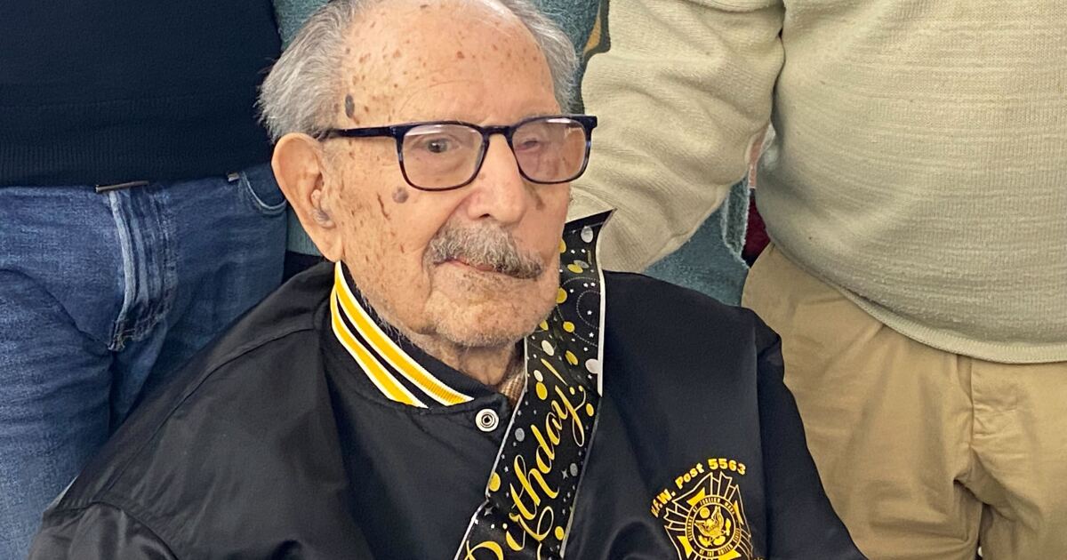 World War II veteran gets special honor after 100th birthday