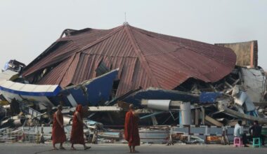 Myanmar's earthquake death toll jumps to more than 1,600 : NPR