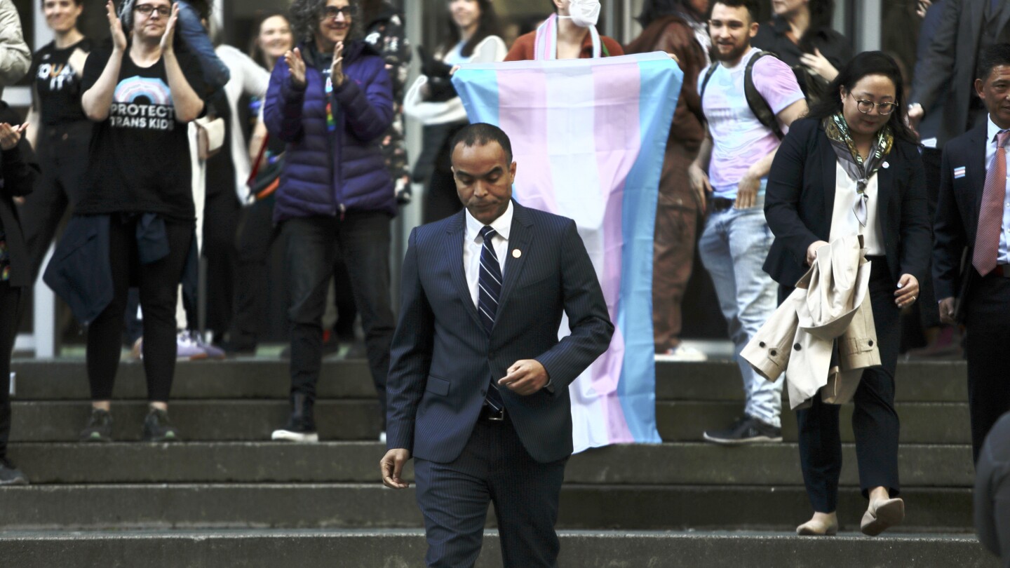 Judge blocks Trump order threatening funding for trans youth care