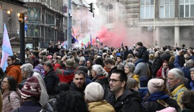 Protesters in Hungary block roads, bridges in opposition to new law banning LGBTQ+ Pride events