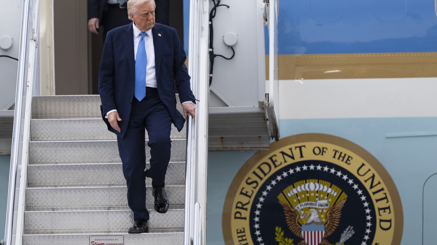 Trump says he's considering ways to serve a third term as president