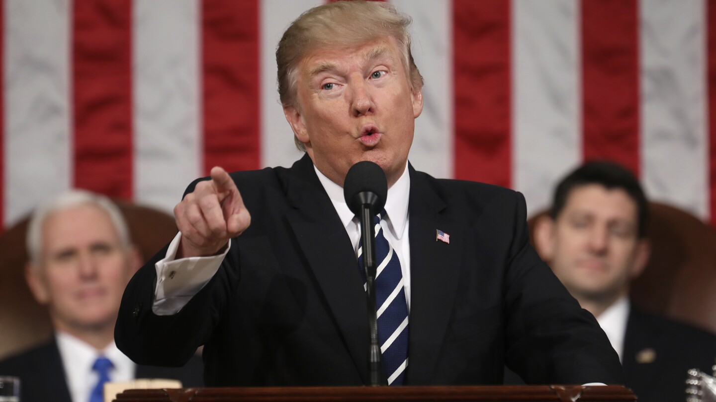 Trump's past speeches to Congress asked them to pass his agenda. Now, he's willing to go it alone