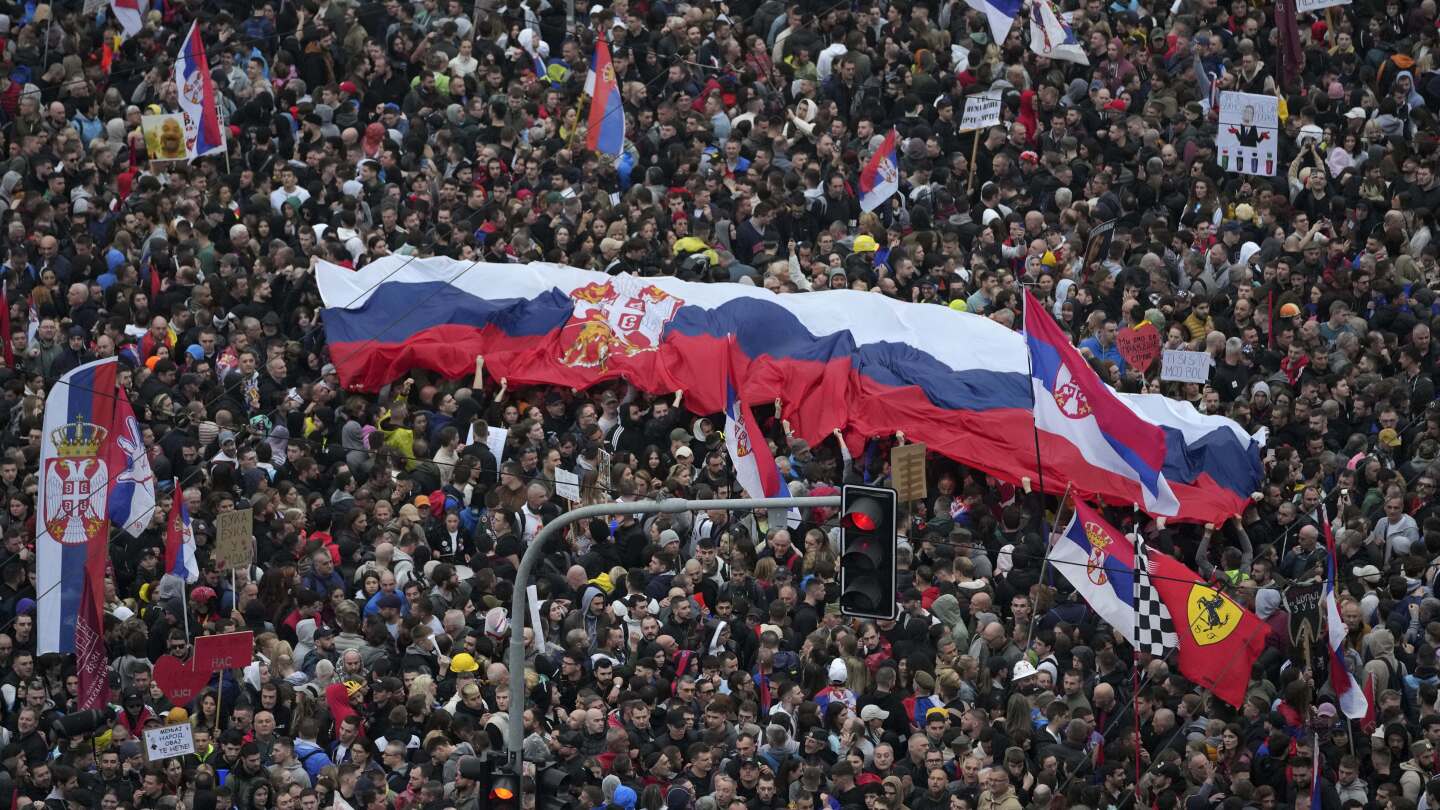 Serbian officials deny illegal sonic weapon attack on peaceful protesters