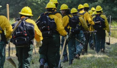 Trump backs higher pay for wildland firefighters while DOGE cuts wildfire support staff