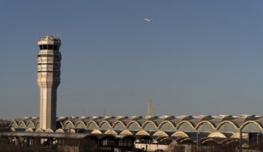 Passenger flight, Air Force jet diverted from collision at DC airport