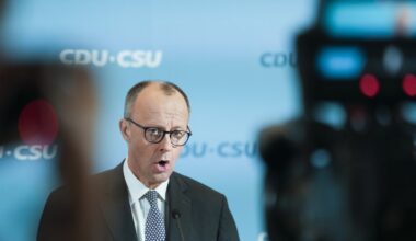 German election winner Merz and center-left rivals start sounding out a possible coalition