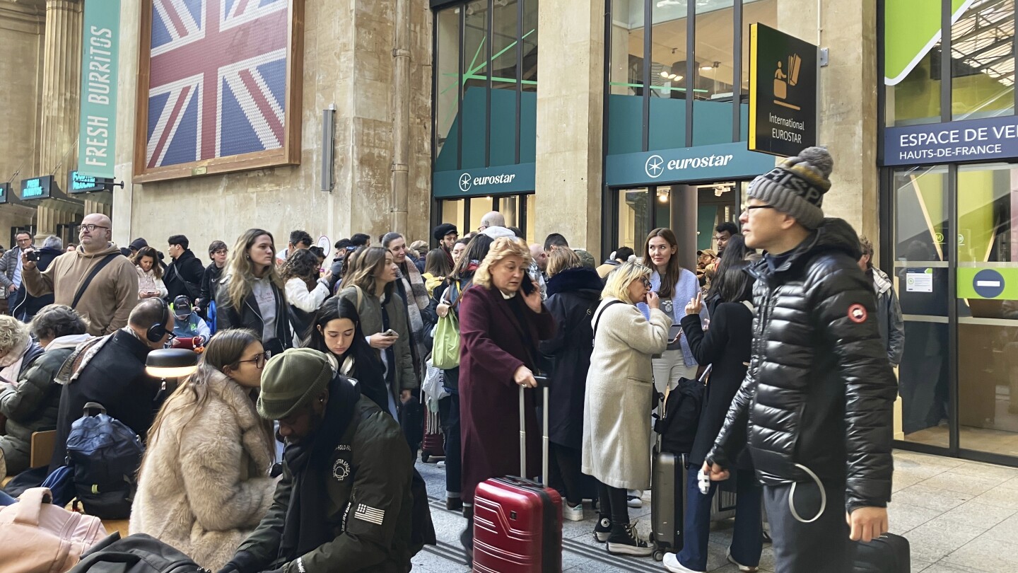 Unexploded World War II bomb halts trains to London and northern France