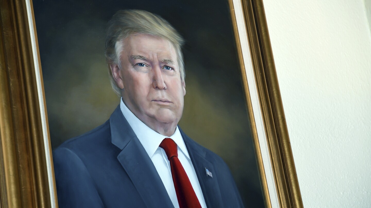 Trump's portrait to be taken down at Colorado Capitol after president claimed it was 'distorted'