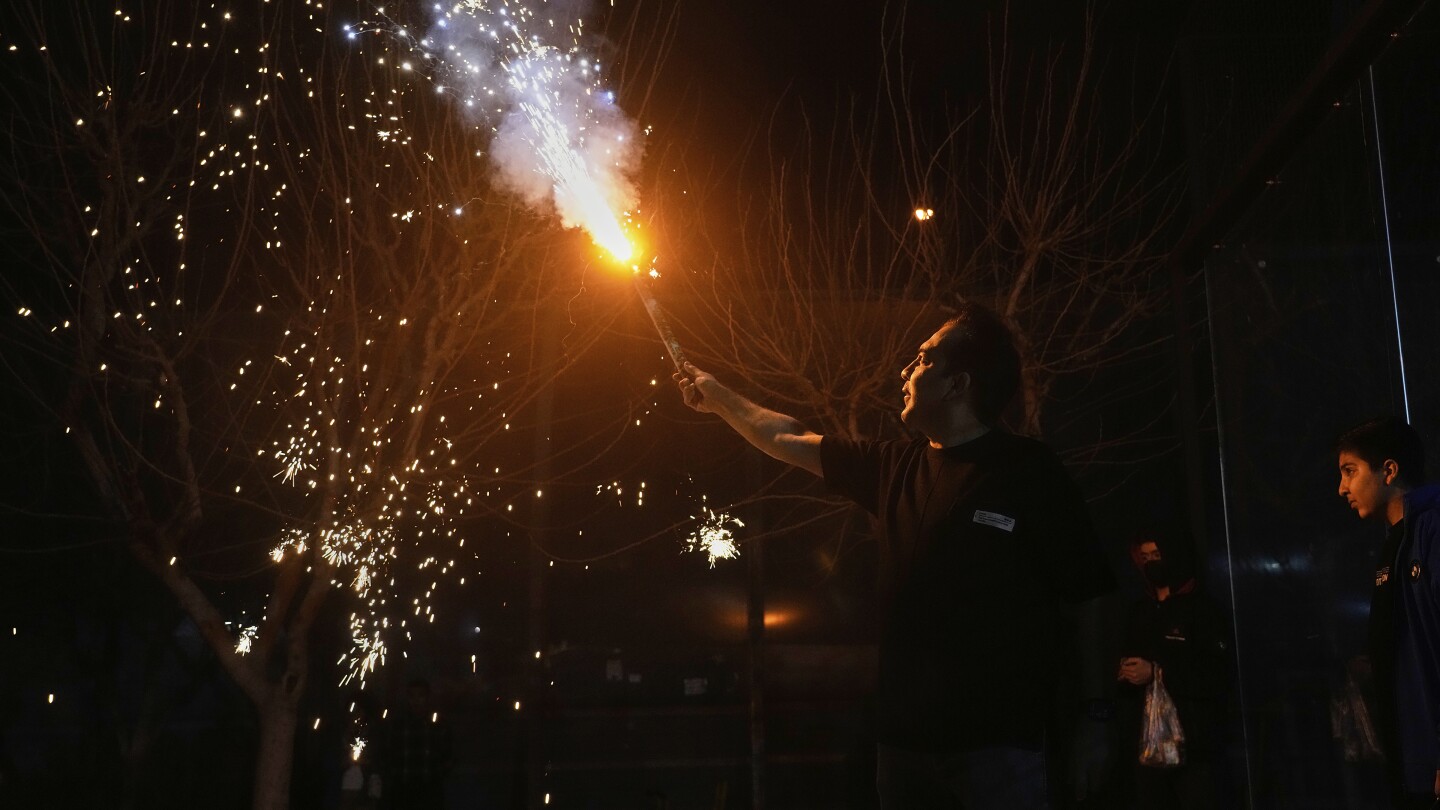 Iran celebrates ancient fire festival despite US tensions