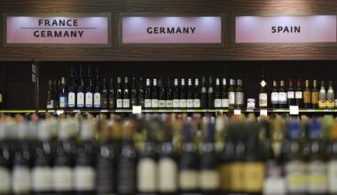 US wine shops and importers say Trump's threatened 200% tariff on European wines would kill demand