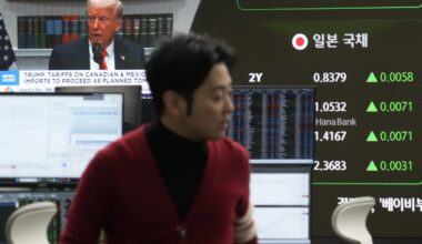 Asian shares fall after Wall St retreats on fears over hit to the US economy from Trump's tariffs
