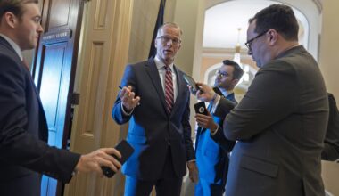 Republicans advance government funding bill despite Democratic opposition