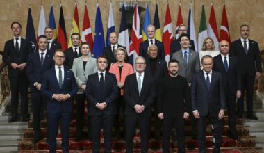 British leader says Europe faces singular moment as leaders discuss Ukraine