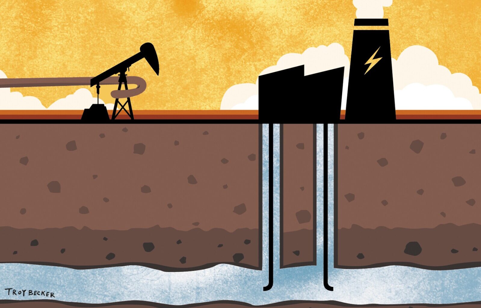 Could geothermal power plants repurpose old North Dakota oil wells? - InForum