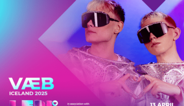 Iceland's Væb will RÓA over to the London Eurovision Party 2025