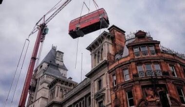 This isn’t something you see on a daily basis in London.