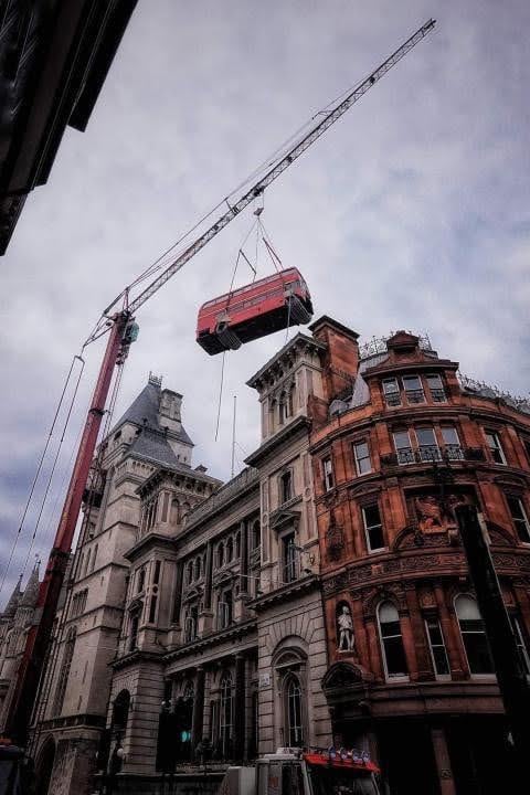 This isn’t something you see on a daily basis in London.