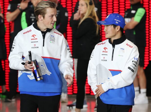 Lawson und Tsunoda waren 2024 Teamkollegen: Kommt jetzt der Tausch? Lawson und Tsunoda waren 2024 Teamkollegen: Kommt jetzt der Tausch?