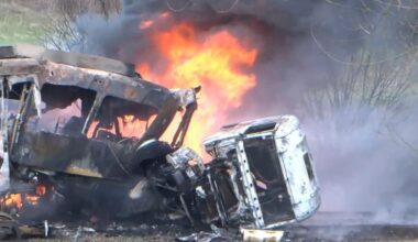 Tanker and tram collide at crossing in Germany, killing 1 person
