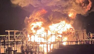 Counter terrorism police probe Heathrow fire amid claims of Russian sabotage