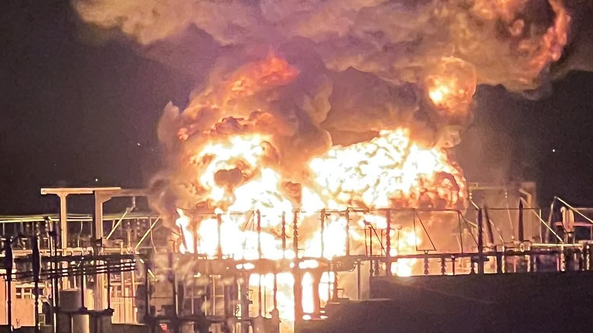 Counter terrorism police probe Heathrow fire amid claims of Russian sabotage