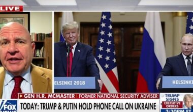 HR McMaster: Putin wants Trump to "help him off the mat"