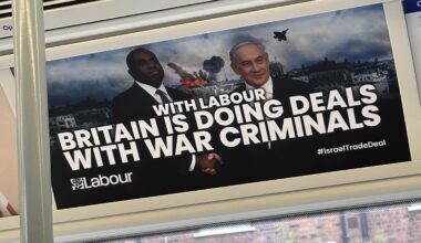 Fake Labour Ad on the Tube