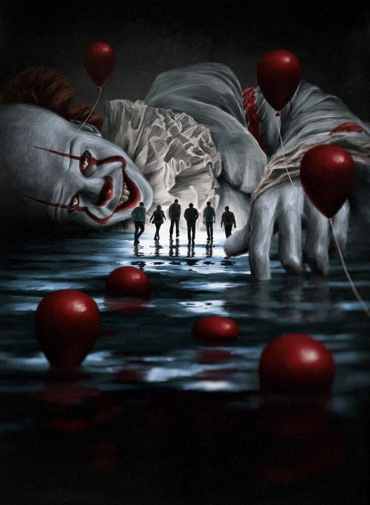Pennywises words you all float down too Richie I know ur secret ur dirty little secret