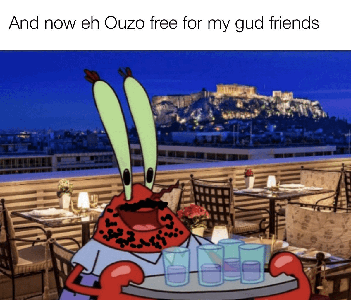 Least friendly Greek restaurant owner