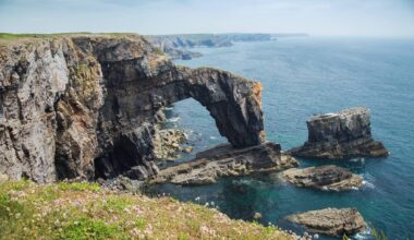 The Green Bridge of Wales