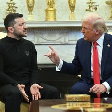 Zelensky et Donald à la Maison Blanche le 28 février 2025
