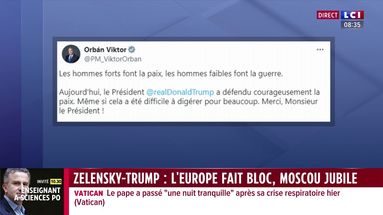 Zelensky-Trump : l'Europe fait bloc, Moscou jubile