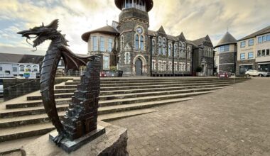 Out and About…  In Caerphilly