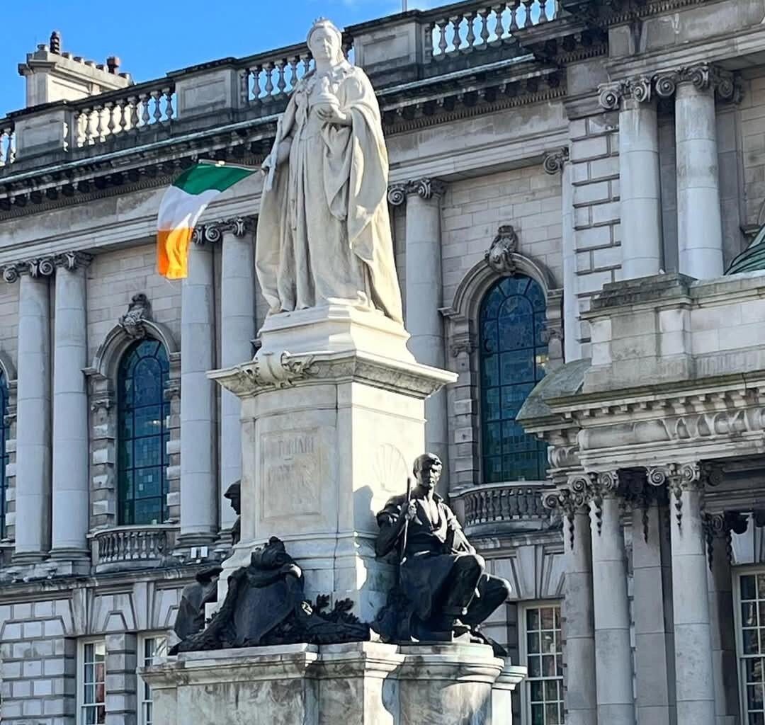 Belfast city hall got decorated