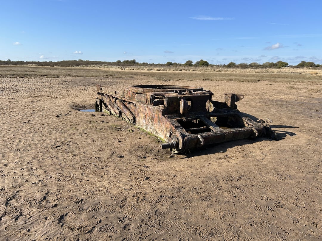 Just spent a week on the east coast. Made an almost 4 hour round walk to find the remains of an abandoned tank. Whether or not the walk was worth it is questionable, but I found it cool.