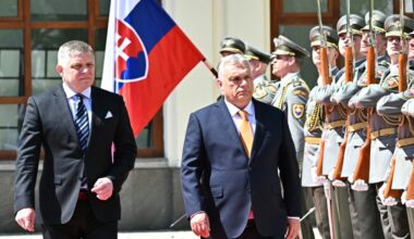 Hungarian Prime Minister Viktor Orban alongside his Slovak counterpart Robert Fico warned the European Union against challenging the bloc