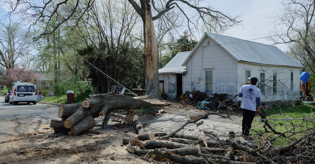 Tornadoes Reported in South and Midwest Amid Powerful Storm System