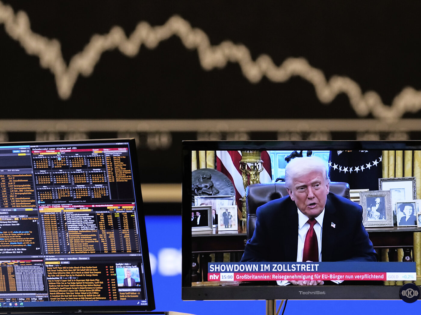 Swiss benchmark index SMI down sharply in pre-market trading
