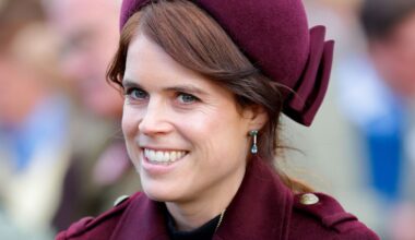 Princess Eugenie shows off sons August and Ernest's artwork