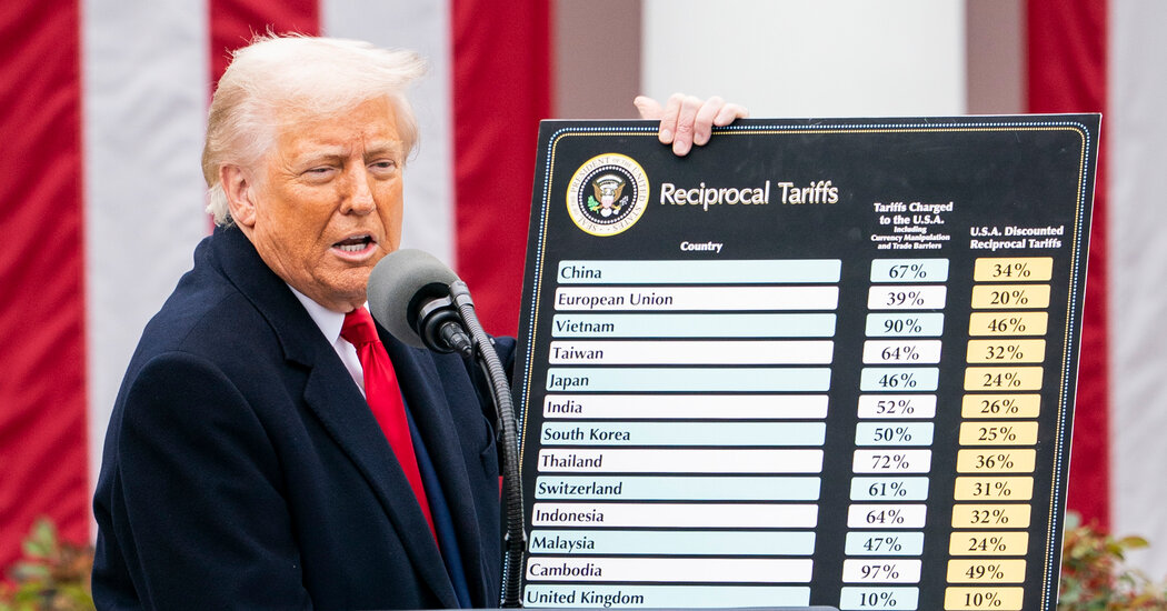 Trump’s Tariffs: How the Math Affects Over 100 Countries