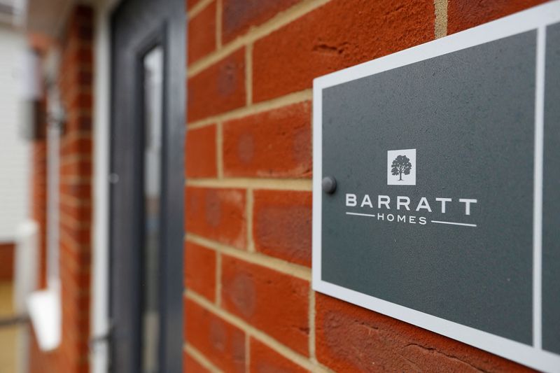 Barratt Redrow's forward sales drop 10%, maintains homebuilding target