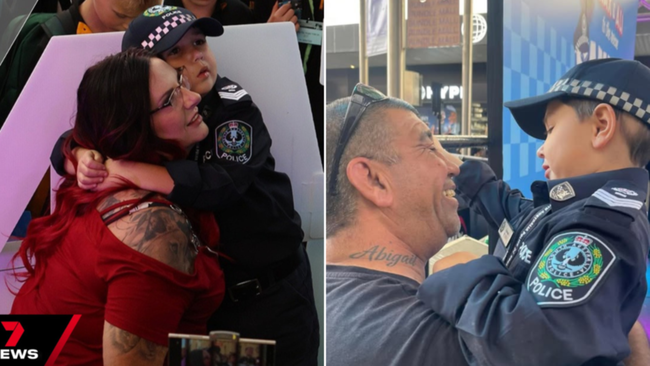 Sergeant Sammy’s family will remember him as a boy who dreamed of being a police officer. 
