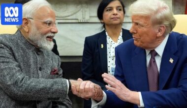 While other world leaders vow to fight Donald Trump's tariffs, Indian Prime Minister Narendra Modi is sitting pretty